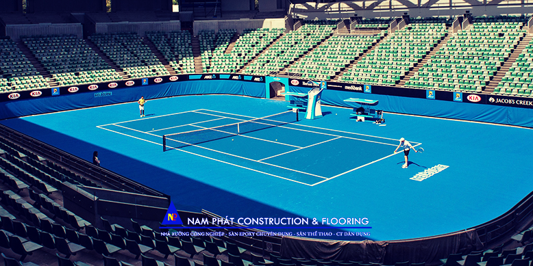 THI CÔNG SƠN SÂN TENNIS CHUYÊN NGHIỆP - TIÊU CHUẨN THI ĐẤU GIÁ RẺ TP.HCM